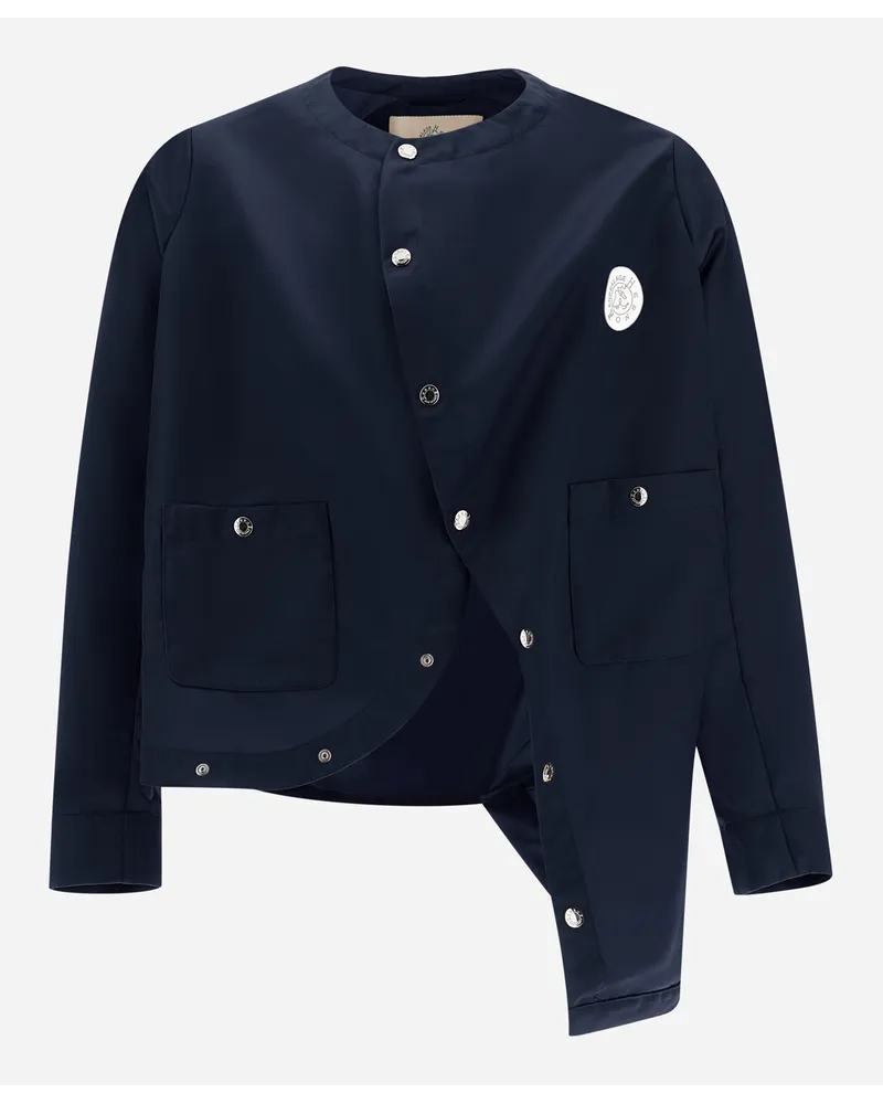 Herno Giacca Globe In Shiny Recycled Blu