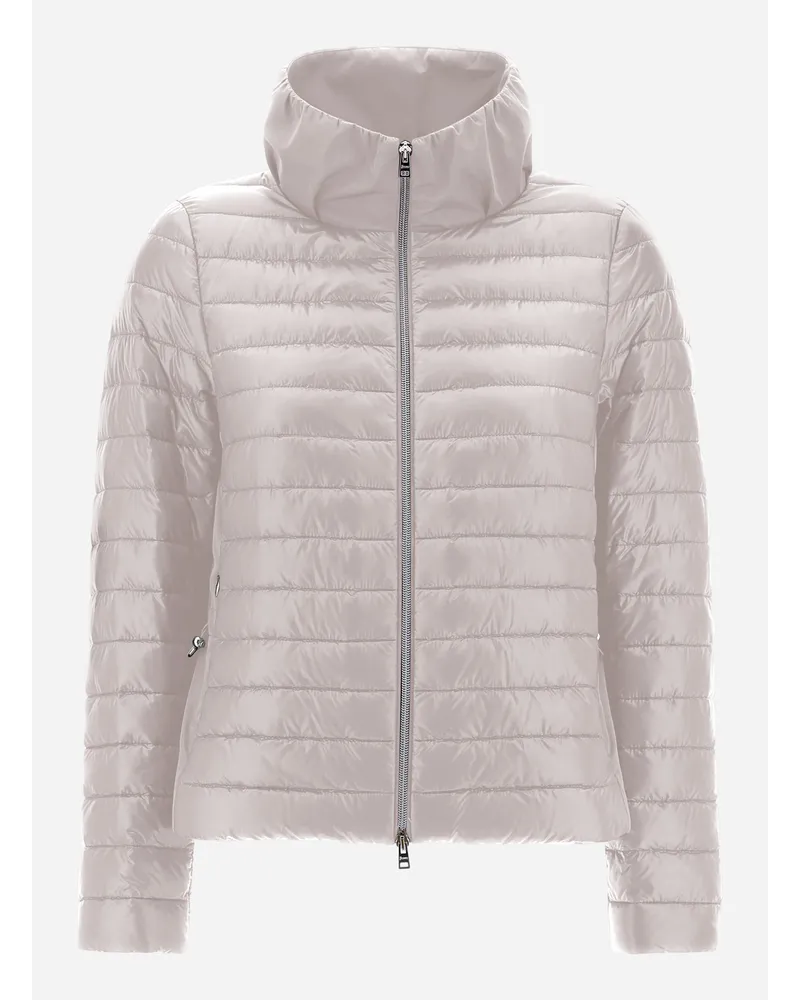 Herno Bomber In Nylon Ultralight E Techno Taffetà Grigio