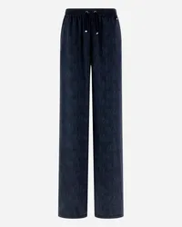 Herno Pantaloni Resort In Denim Print Denim