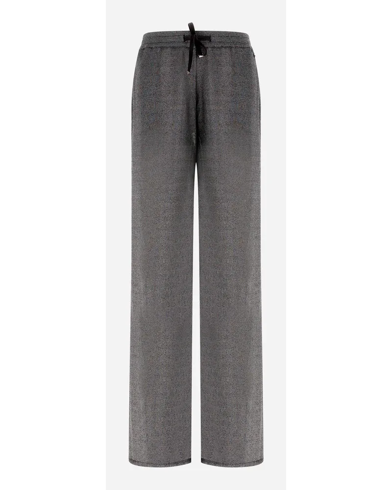 Herno Pantaloni Resort In Shine Through Grigio
