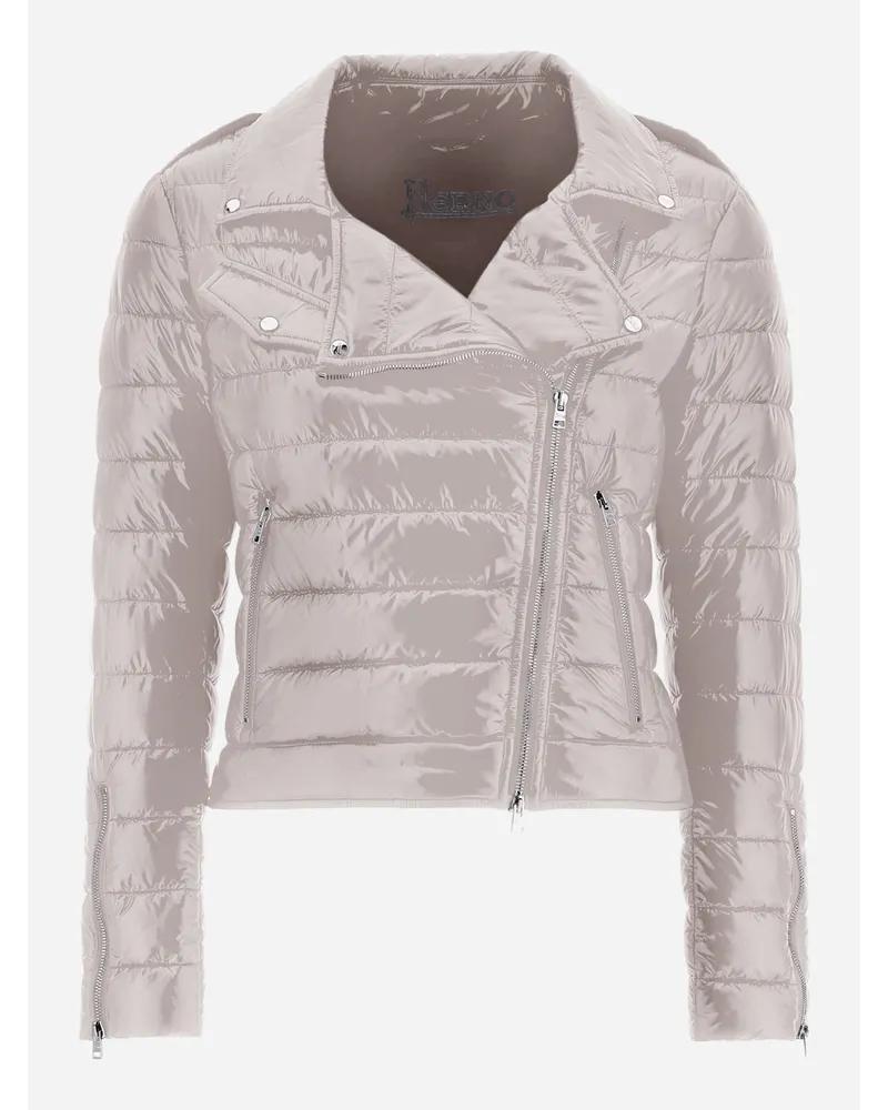 Herno Bomber In Nylon Ultralight Grigio
