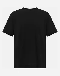 Herno T-shirt In Jersey Crepe Nero