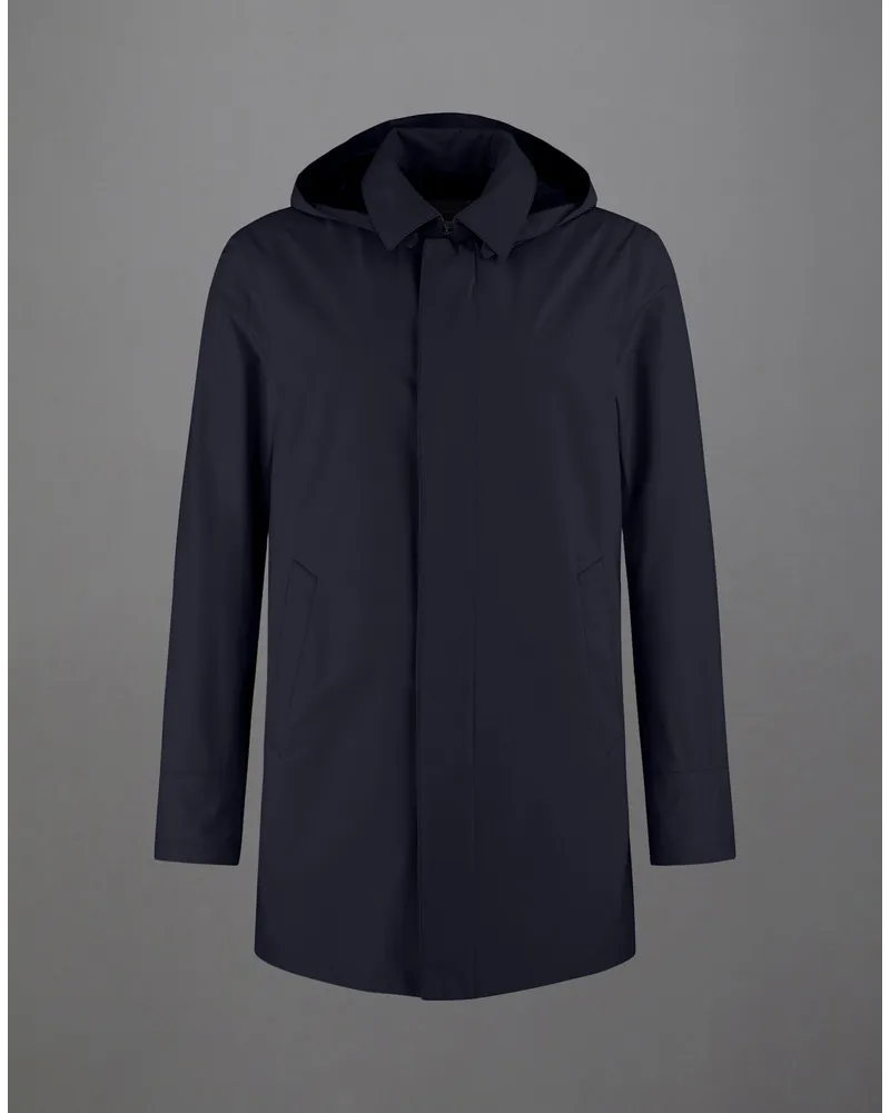 Herno Impermeabile Laminar In Gore-tex Paclite Blu