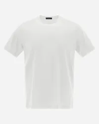 Herno T-shirt In Jersey Crepe Bianco