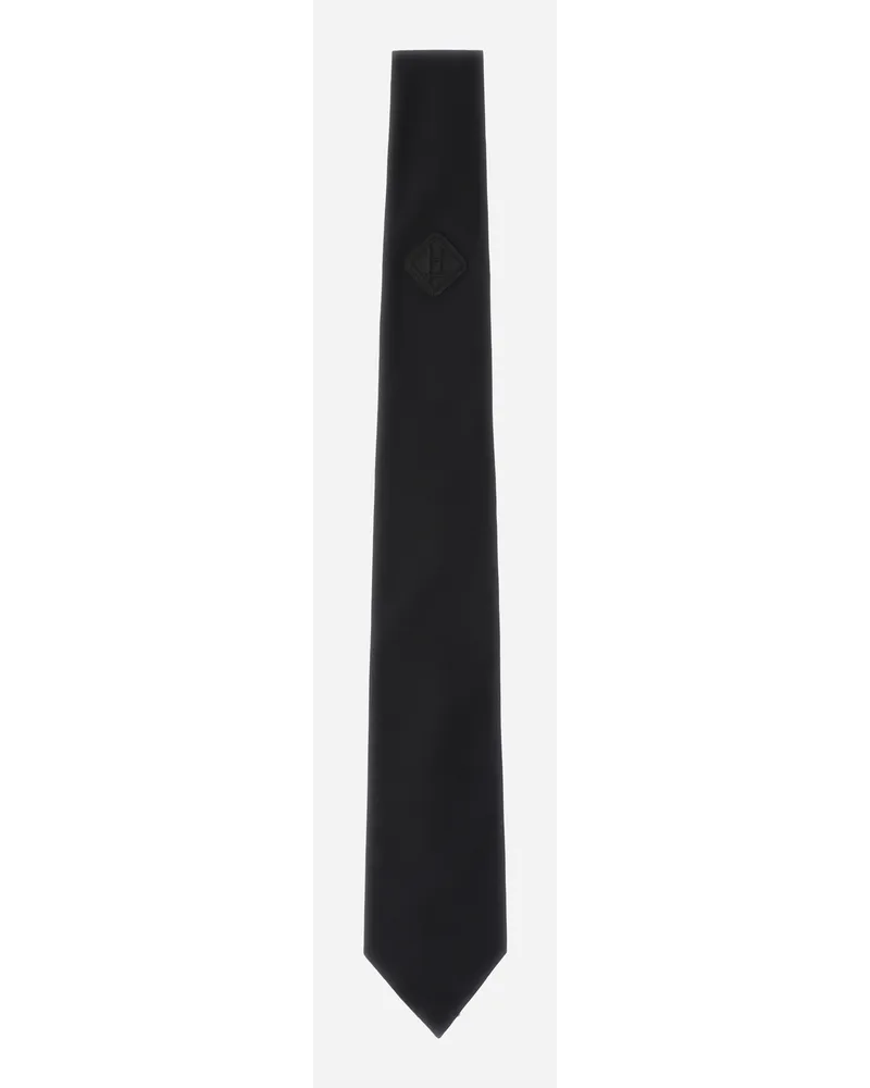 Herno Cravatta In Easy Suit Strech Nero