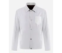 Camicia In Microfibra Millionaire Reversibile Ed Ecoage - Uomo Shackets Bianco