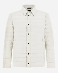 Herno Camicia Trapuntata In Ecoage Bianco