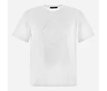 T-shirt In Light Basic Jersey - Uomo T-shirt E Polo Bianco