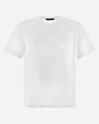 Herno T-shirt In Light Basic Jersey Bianco