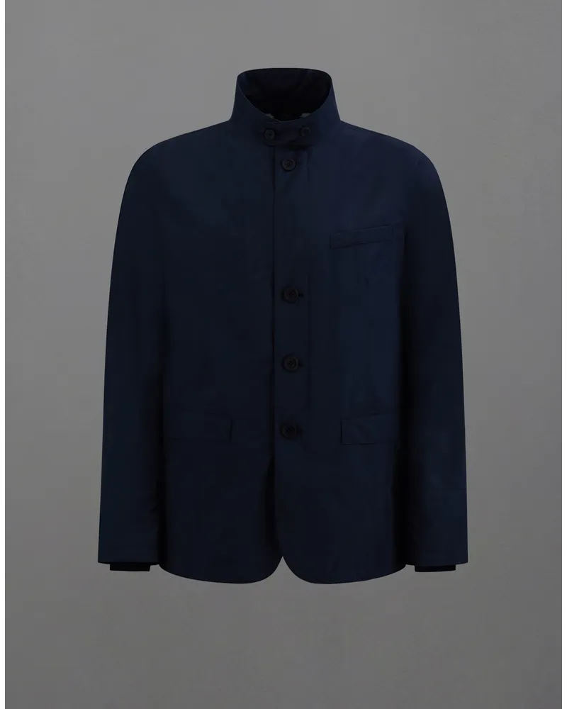 Herno Blazer Laminar In Gore-tex Paclite Blu