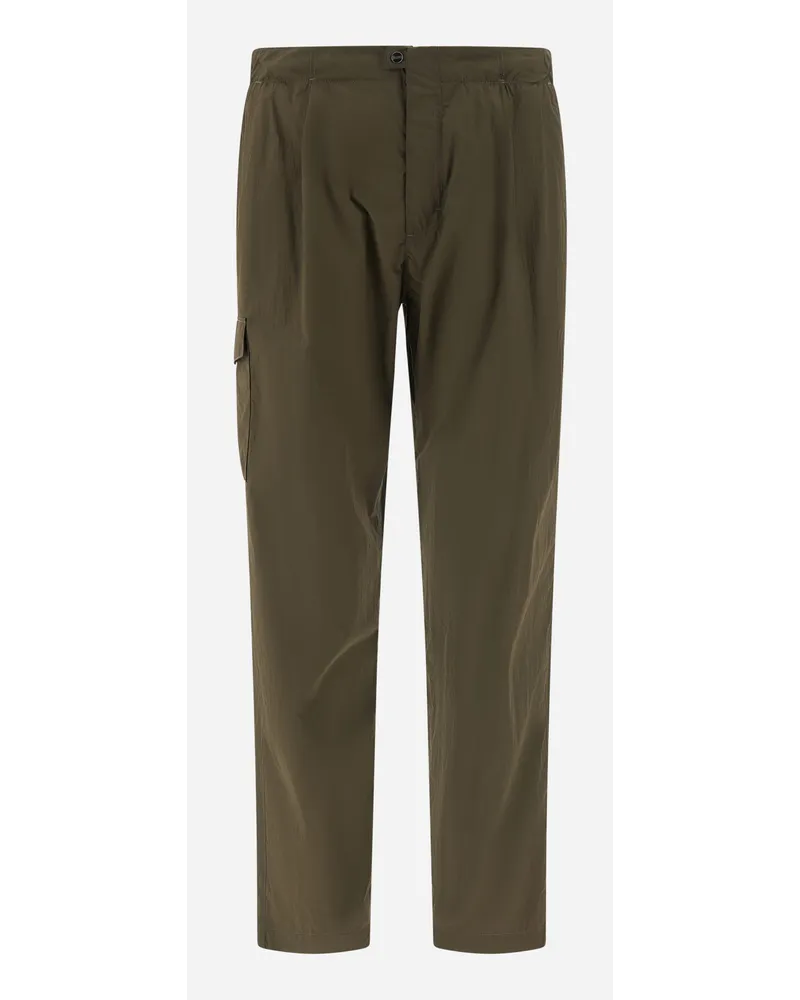 Herno Pantaloni In Ultralight Crease Militare
