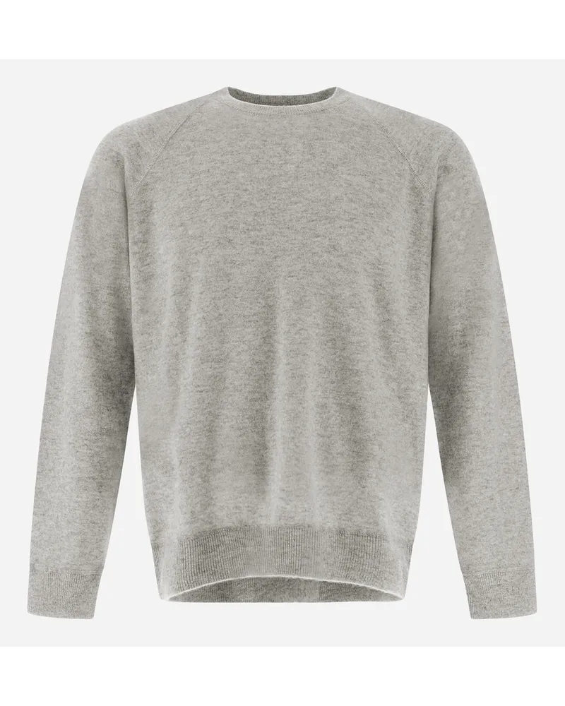 Herno Maglia Resort In Plain Cashmere Grigio
