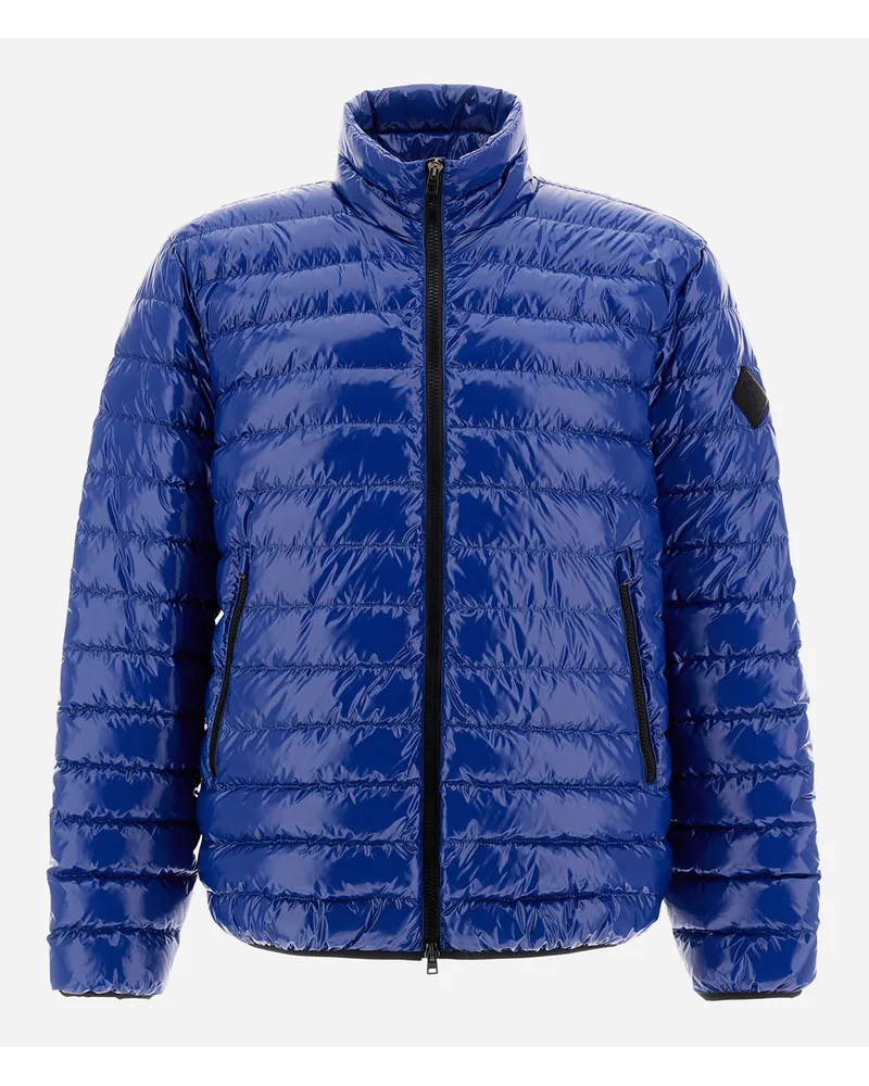 Herno Bomber In Gloss Bluette