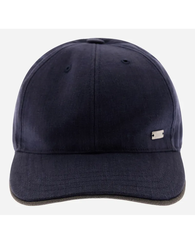 Herno Cappello In New Lino Blu