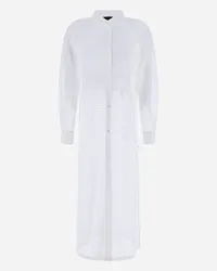 Herno Trench In Spring Lace Ed Ecoage Bianco