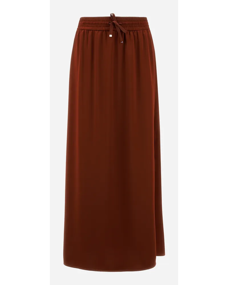 Herno Gonna In Casual Satin Bruciato