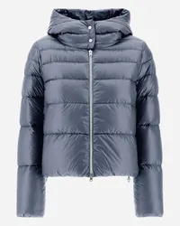 Herno Bomber Resort In Nylon Ultralight Azzurro