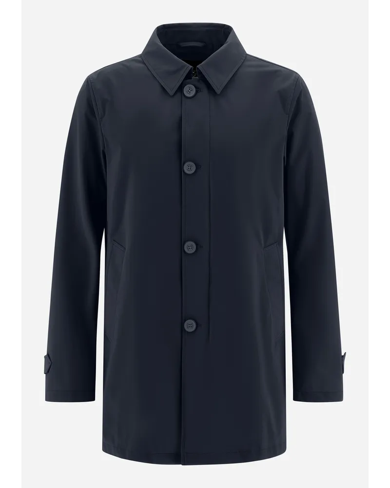 Herno Impermeabile In City Life Blu
