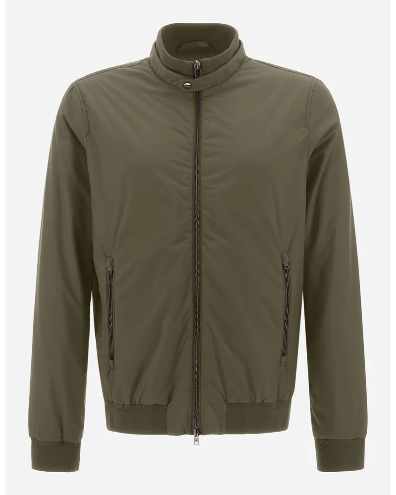 Herno Bomber Alla Coreana In Ecoage Verde