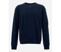 Felpa In Interlock Sweater E Ultralight Crease - Uomo Felpe E Bomber Blu Navy