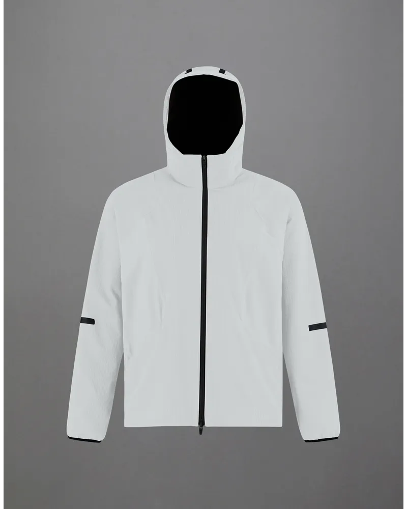 Herno Giacca Laminar In Wavy Touch Ghiaccio