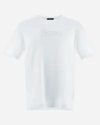 Herno T-shirt In Compact Jersey Bianco