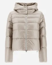 Herno Bomber Resort In Nylon Ultralight Chantilly