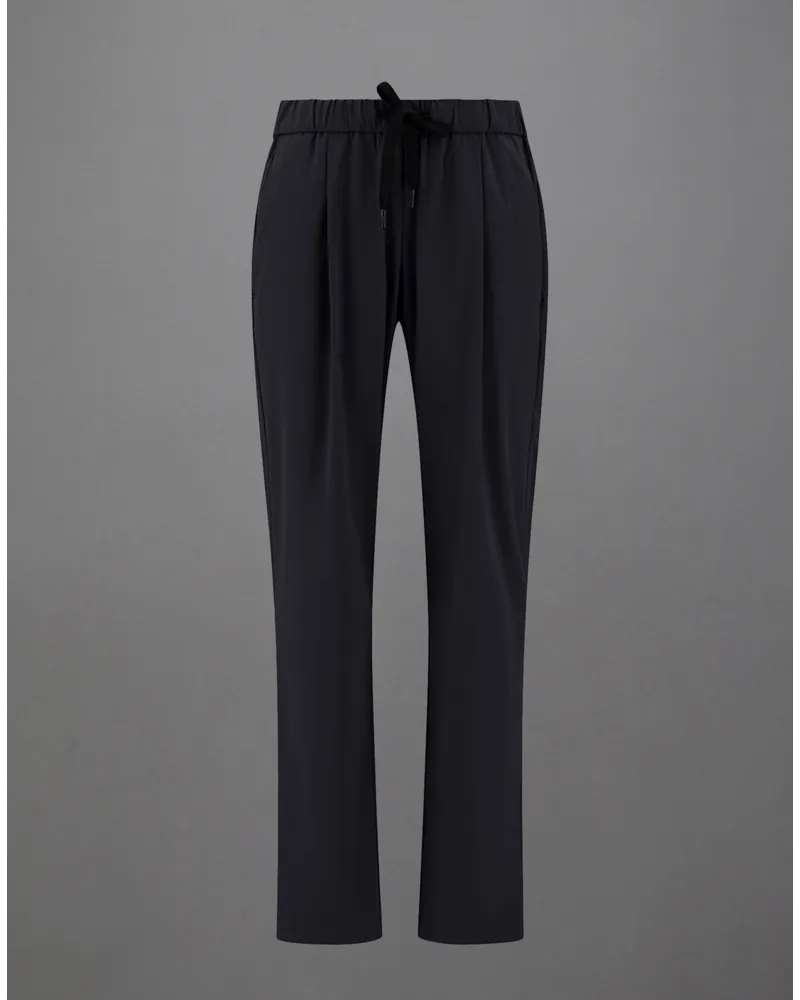 Herno Pantaloni Laminar In Nylon Maestro Nero