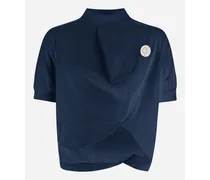 Maglia Globe In Eco Jersey -  T-shirt Blu