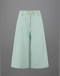 Herno Pantaloni Cropped Laminar In Comfort Structured Verde