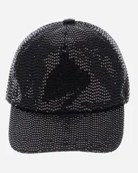 Herno Cappello In Micro Paillettes Nero