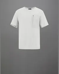 Herno T-shirt Laminar In Compact Jersey Ghiaccio