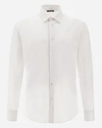 Herno Camicia In Spring Ultralight Scuba Bianco