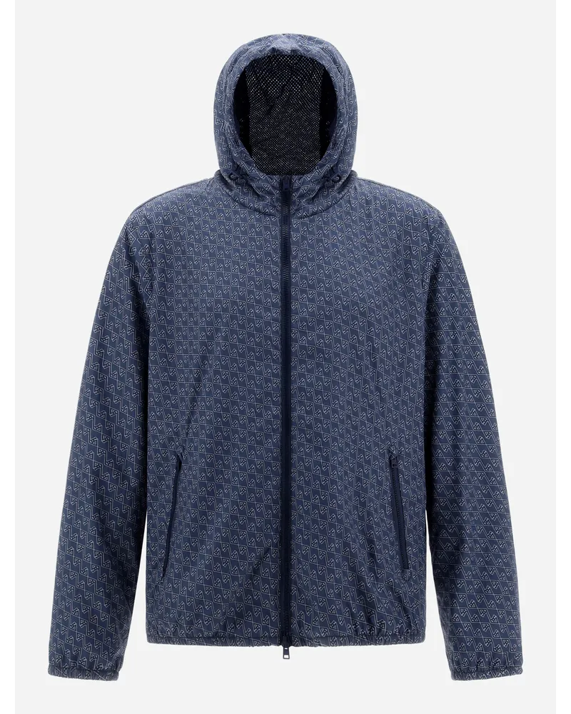 Herno Bomber In Printex H Blu