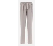 Pantaloni In Casual Satin - Donna Pantaloni Chantilly