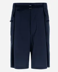 Herno Pantaloni Corti Globe In Eco Everyday Blu