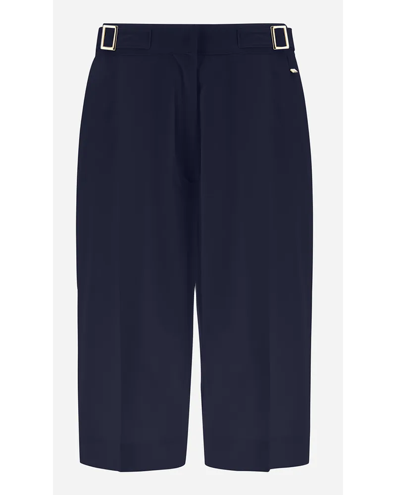 Herno Shorts In Structures Nylon Blu