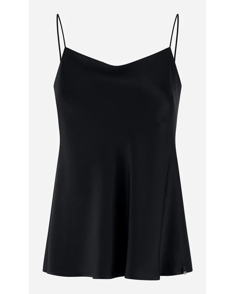 Herno Top Resort In Satin Effect Nero