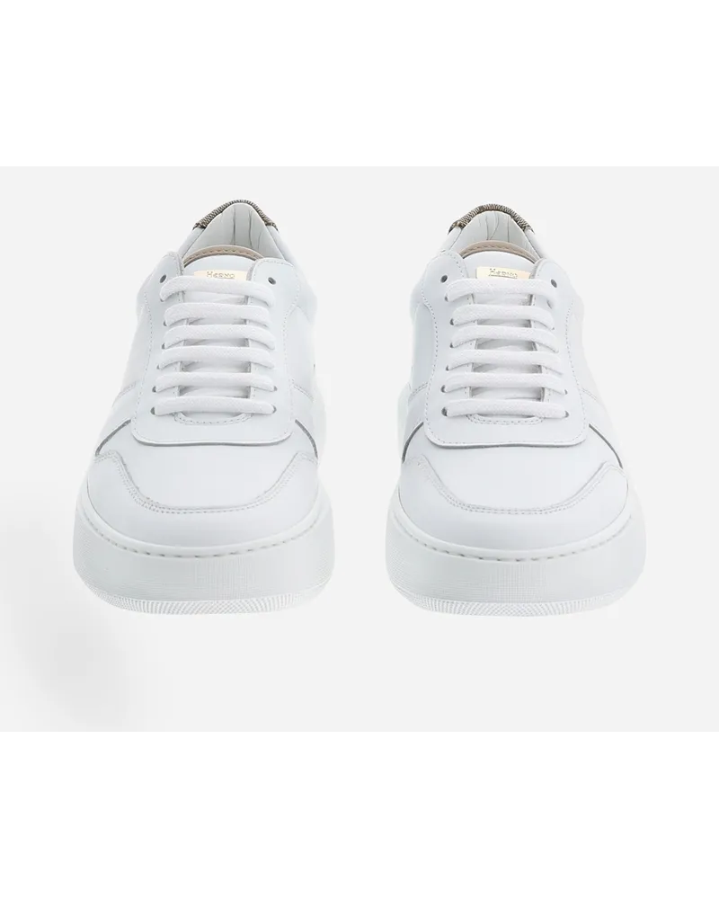 Herno Scarpe Sportive Monogram Da Uomo Bianco