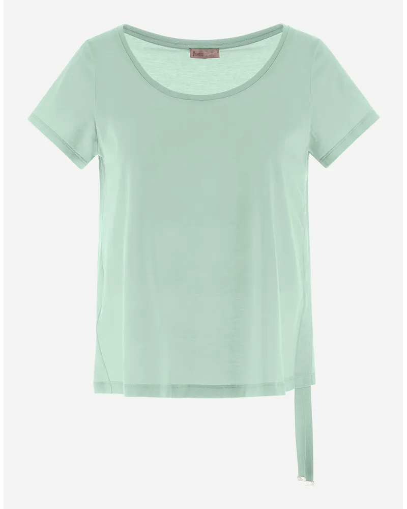 Herno T-shirt Resort In Cool Cot Lattementa