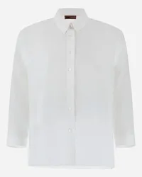 Herno Camicia Resort In New Classy Cotton Bianco