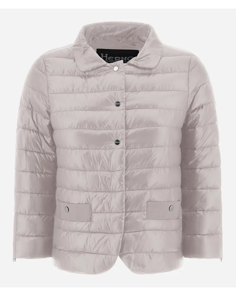 Herno Giacca In Nylon Ultralight Grigio