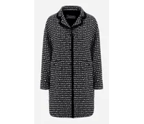 Giaccone In Trend Tweed - Donna Parka E Giacche Nero