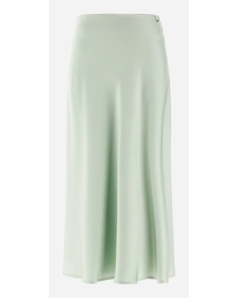 Herno Gonna Resort In Satin Effect Lattementa