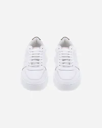 Herno Sneaker In Pelle E Monogram Chantilly