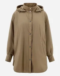 Herno Parka In Ecoage Sabbia