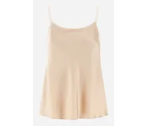 Top Resort In Satin Effect - Donna Camicie Chantilly