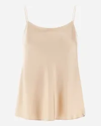 Herno Top Resort In Satin Effect Chantilly