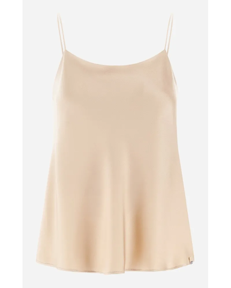Herno Top Resort In Satin Effect Chantilly