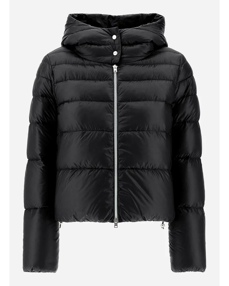 Herno Bomber Resort In Nylon Ultralight Nero
